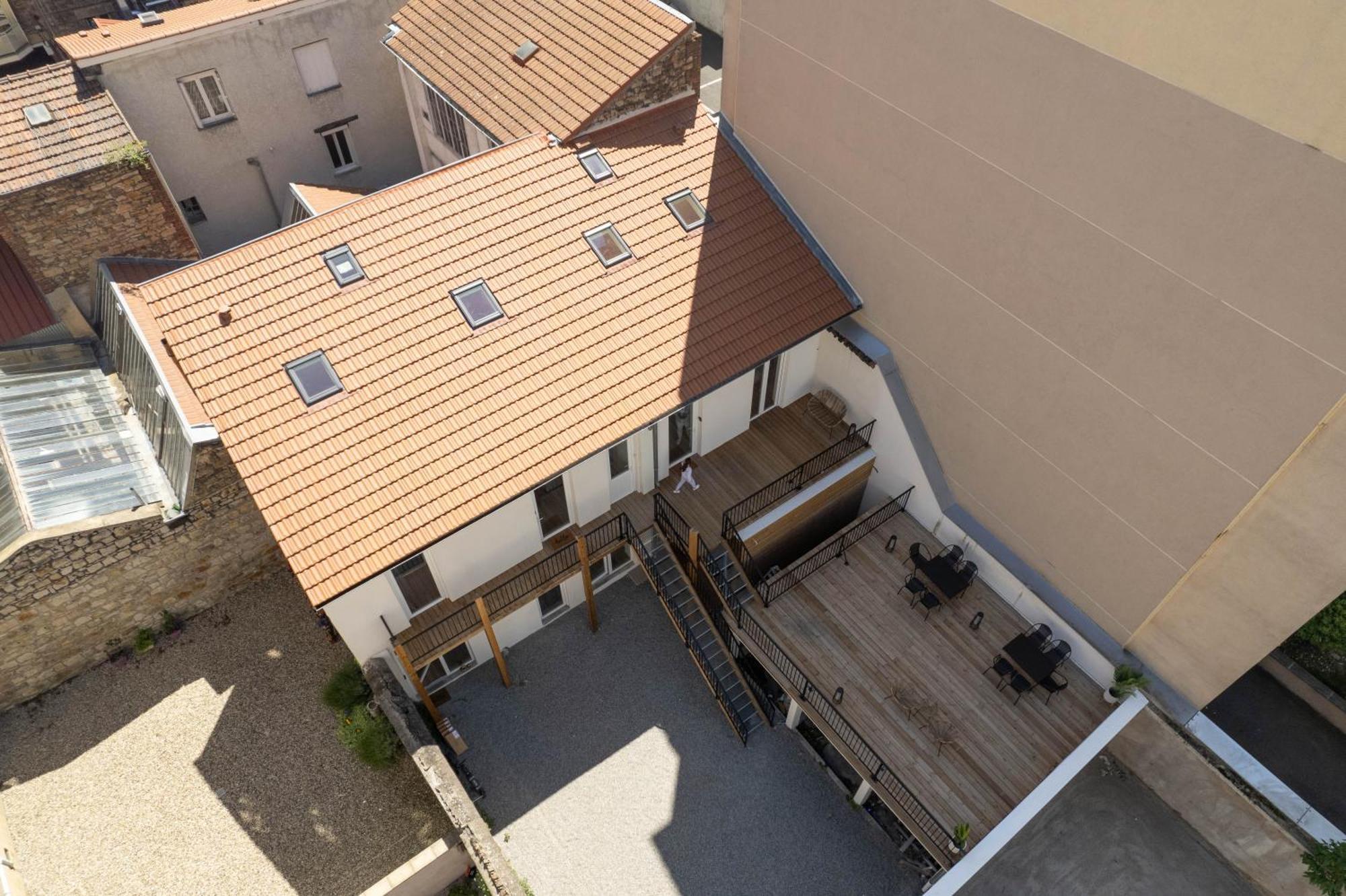 Bibemus Casa Maja - Baignoire Balneo - Parking - Terrasse Apartment Saint-Etienne  Luaran gambar