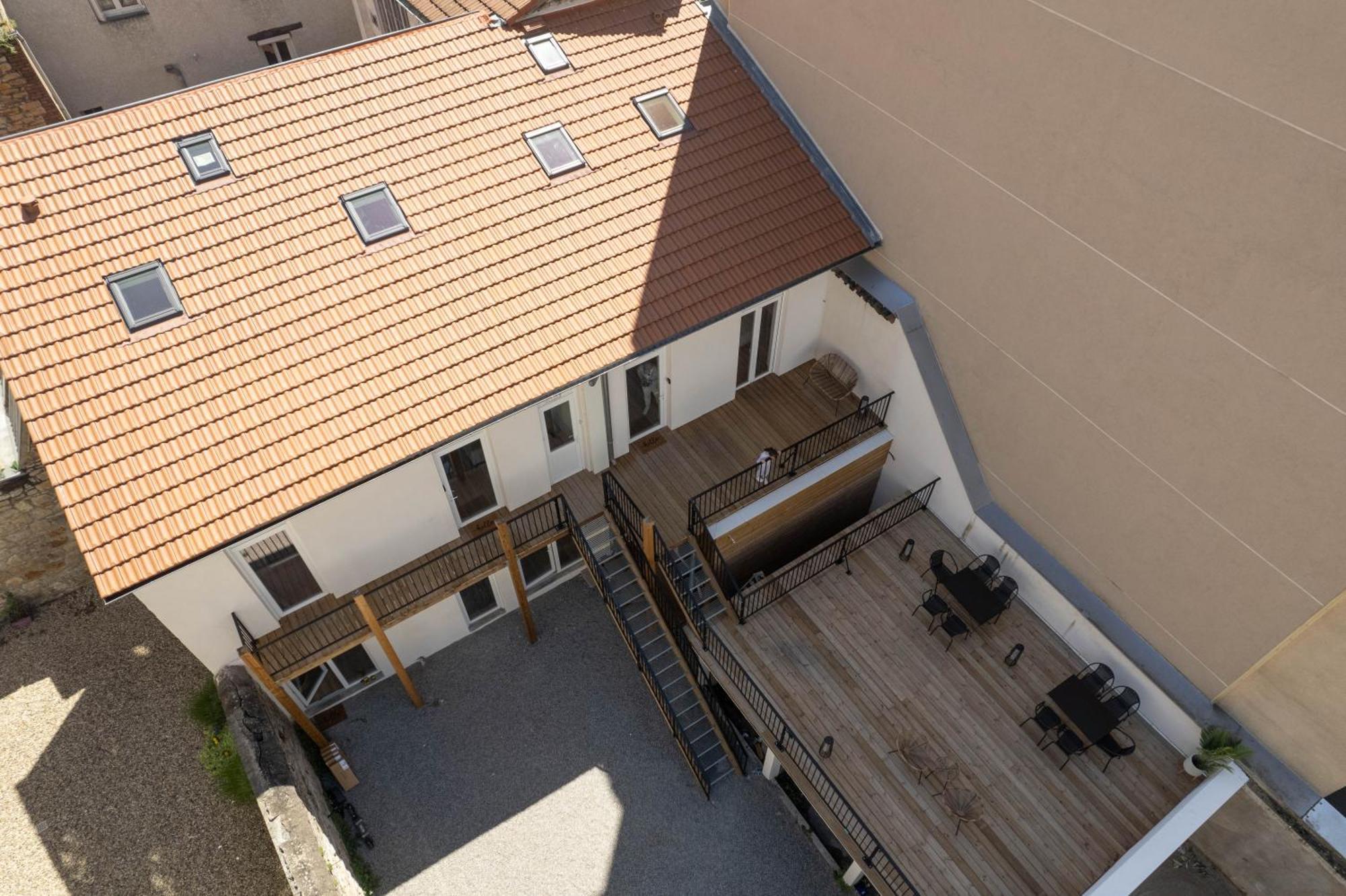 Bibemus Casa Maja - Baignoire Balneo - Parking - Terrasse Apartment Saint-Etienne  Luaran gambar